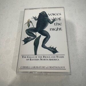 Vintage Voices of the Night Frog & Toad Cassette Tape